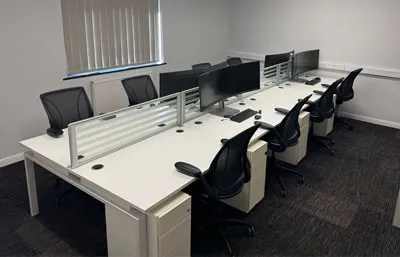 Furnished serviced office